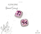 Genuine Diamond Earrings – Vintage European & American Style