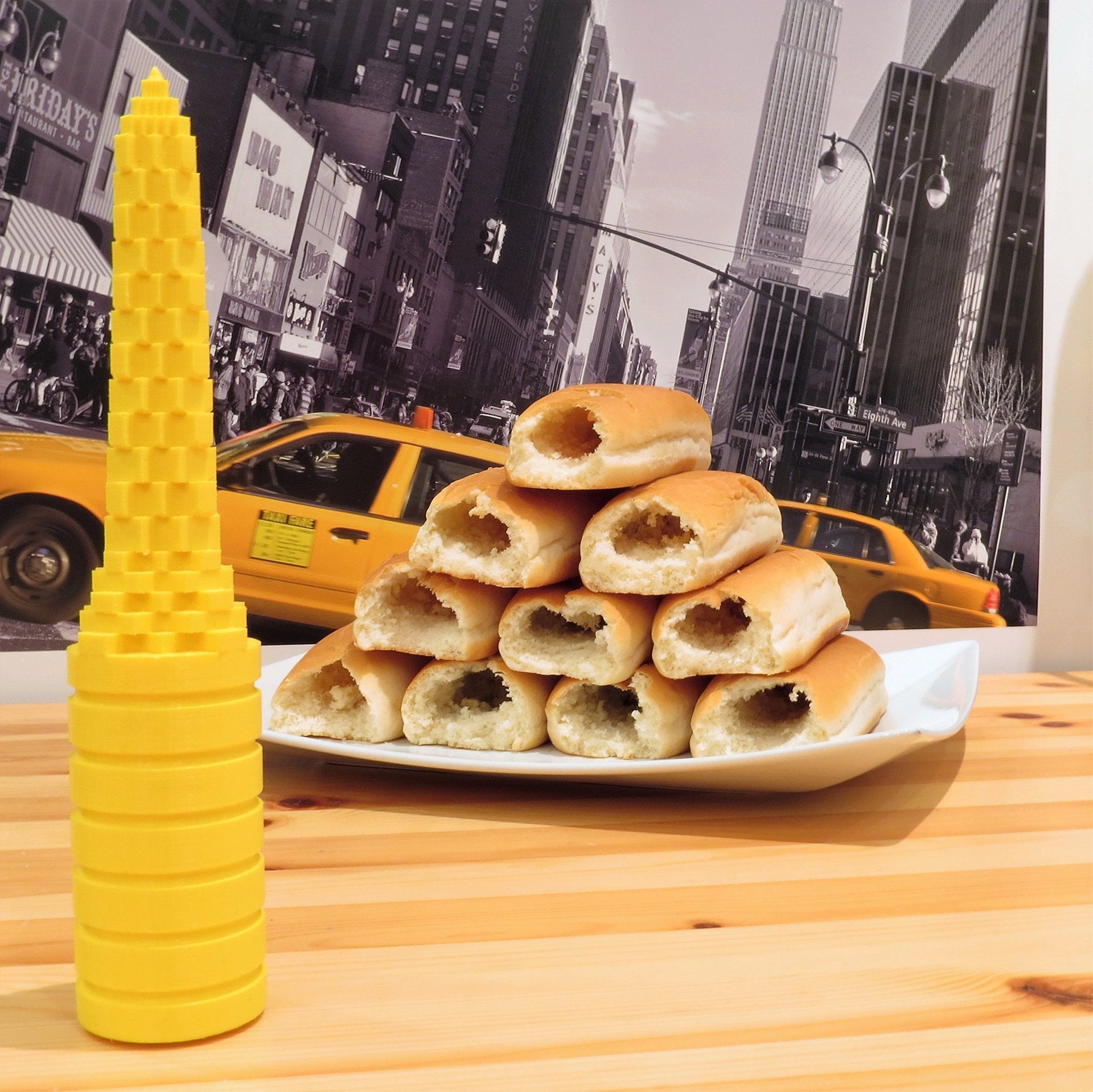 Leak-proof Hot Dog Hamburger Artifact